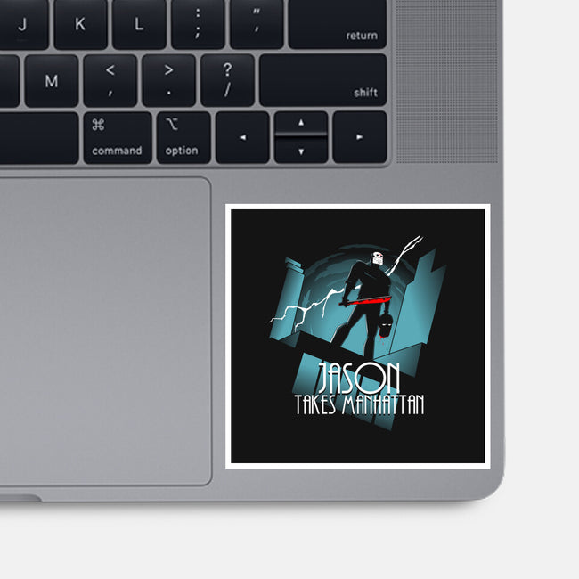 The Animated Slasher-none glossy sticker-goodidearyan