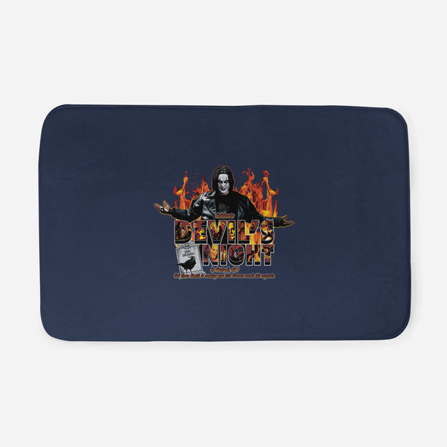 Devil's Night In Detroit-none memory foam bath mat-goodidearyan