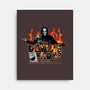 Devil's Night In Detroit-none stretched canvas-goodidearyan