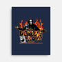 Devil's Night In Detroit-none stretched canvas-goodidearyan