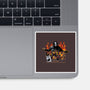 Devil's Night In Detroit-none glossy sticker-goodidearyan