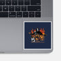 Devil's Night In Detroit-none glossy sticker-goodidearyan