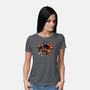 Devil's Night In Detroit-womens basic tee-goodidearyan