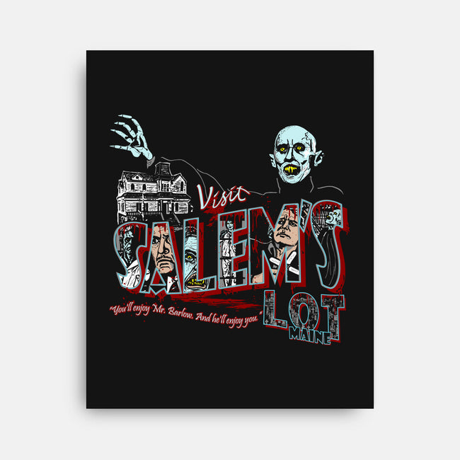 Visit Mr. Barlow-none stretched canvas-goodidearyan