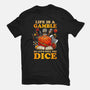 Gamble Dice-unisex basic tee-Vallina84
