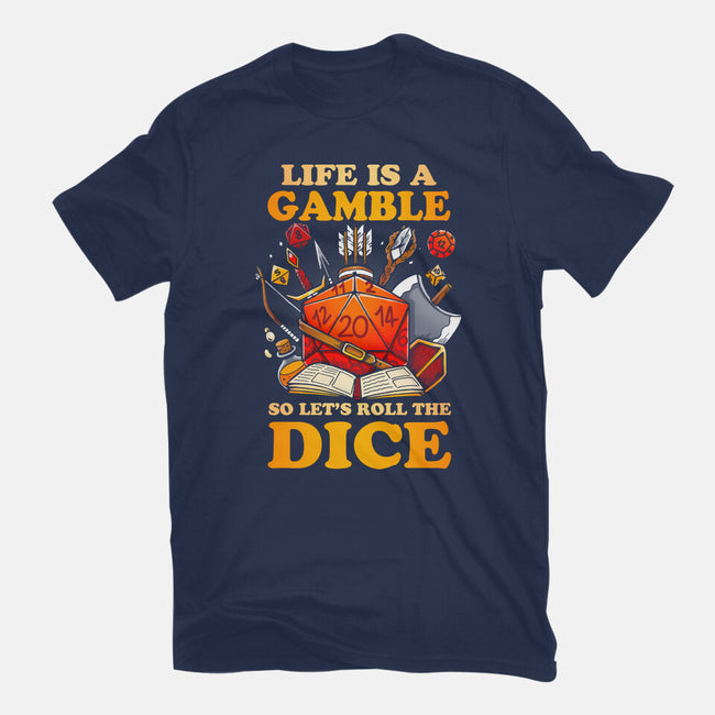 Gamble Dice-unisex basic tee-Vallina84