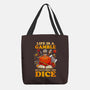 Gamble Dice-none basic tote bag-Vallina84