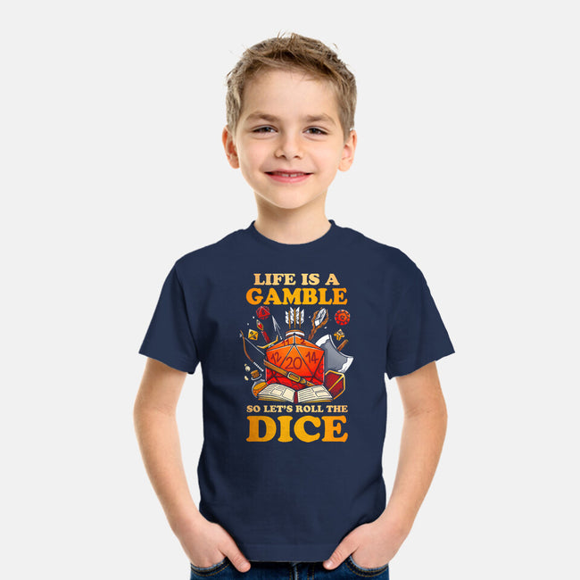 Gamble Dice-youth basic tee-Vallina84