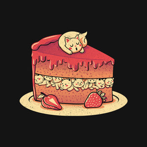 Strawberry Kitten Cake