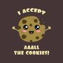 I Accept All The Cookies-none removable cover throw pillow-BridgeWalker