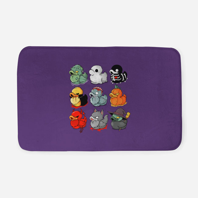 Halloween Duck-none memory foam bath mat-Vallina84