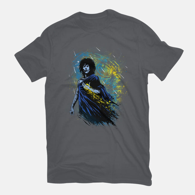 Cloak Of Dreams-mens basic tee-Ionfox
