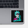 Too Rick For This Dimension-none glossy sticker-teesgeex