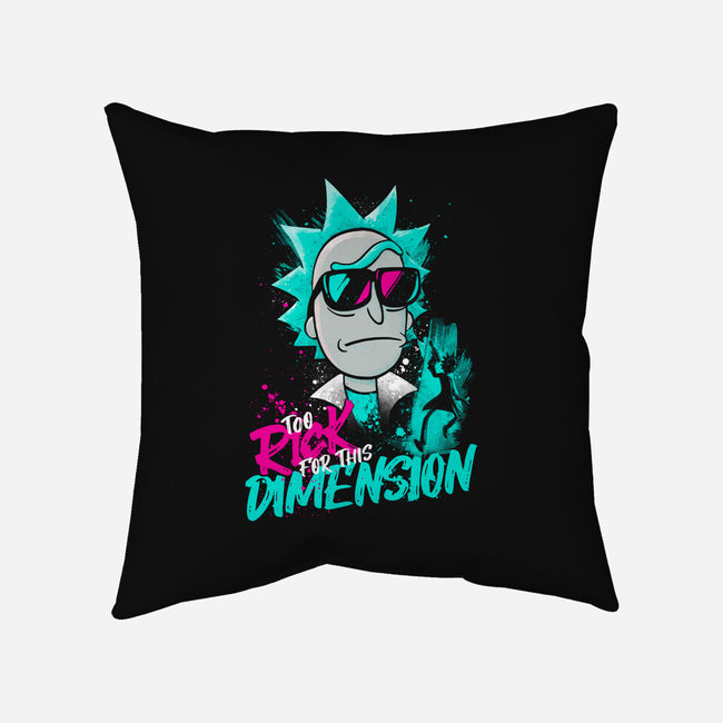 Too Rick For This Dimension-none removable cover throw pillow-teesgeex