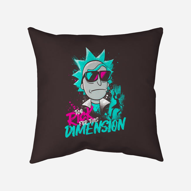 Too Rick For This Dimension-none removable cover throw pillow-teesgeex