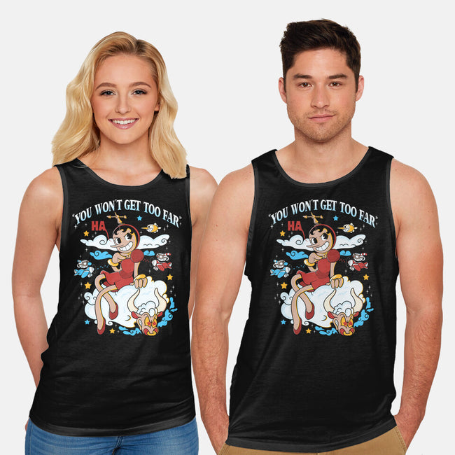 Sky Boss-unisex basic tank-Douglasstencil