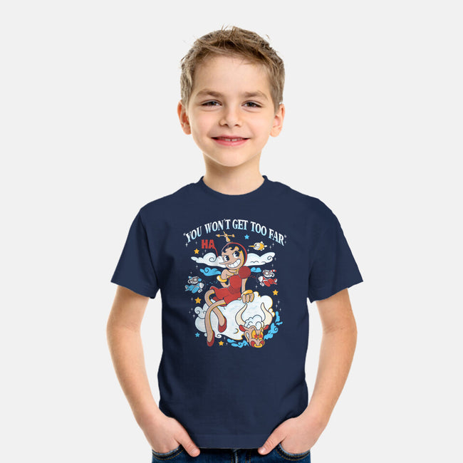 Sky Boss-youth basic tee-Douglasstencil
