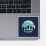 Addams Moon-none glossy sticker-turborat14