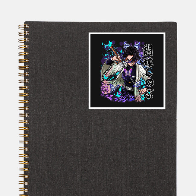 The Insect Hashira-none glossy sticker-Duardoart