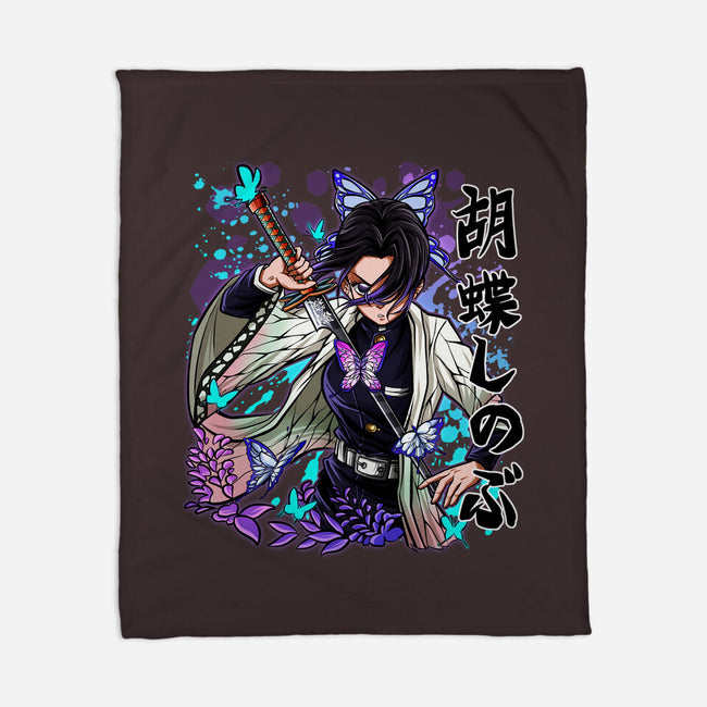 The Insect Hashira-none fleece blanket-Duardoart