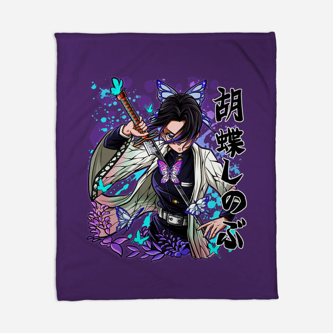 The Insect Hashira-none fleece blanket-Duardoart