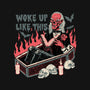Woke Up Like This-cat basic pet tank-momma_gorilla
