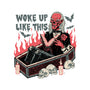 Woke Up Like This-none fleece blanket-momma_gorilla