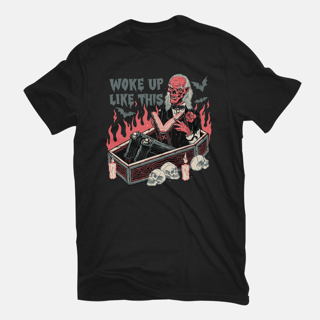 Woke Up Like This-youth basic tee-momma_gorilla