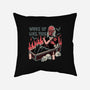 Woke Up Like This-none removable cover throw pillow-momma_gorilla