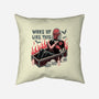 Woke Up Like This-none removable cover throw pillow-momma_gorilla