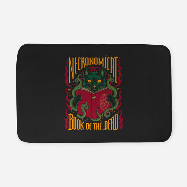 Necronomicat-none memory foam bath mat-Thiago Correa