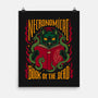 Necronomicat-none matte poster-Thiago Correa