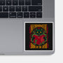Necronomicat-none glossy sticker-Thiago Correa