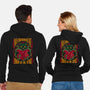 Necronomicat-unisex zip-up sweatshirt-Thiago Correa