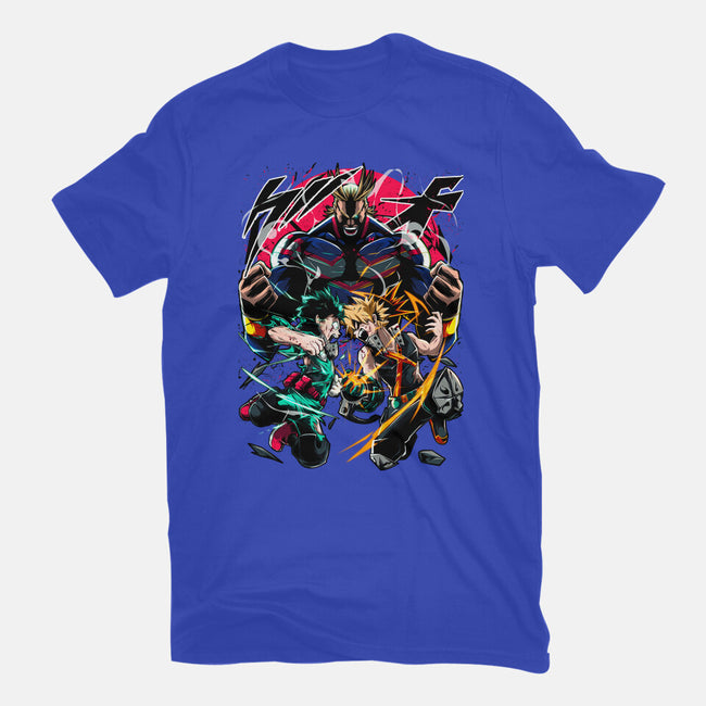 School Of Heroes-womens basic tee-Conjura Geek