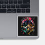 School Of Heroes-none glossy sticker-Conjura Geek
