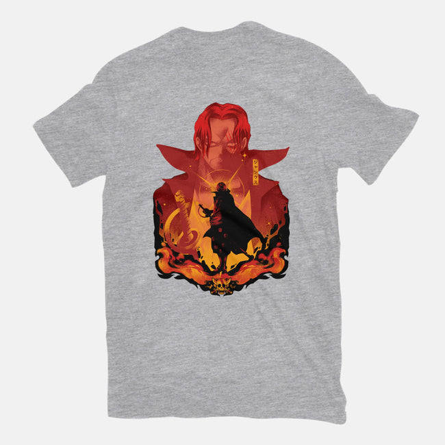 Red-Haired Shank-womens basic tee-hypertwenty