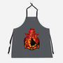 Red-Haired Shank-unisex kitchen apron-hypertwenty