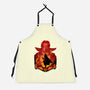 Red-Haired Shank-unisex kitchen apron-hypertwenty
