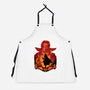 Red-Haired Shank-unisex kitchen apron-hypertwenty