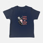 Halloween Yet?-baby basic tee-momma_gorilla