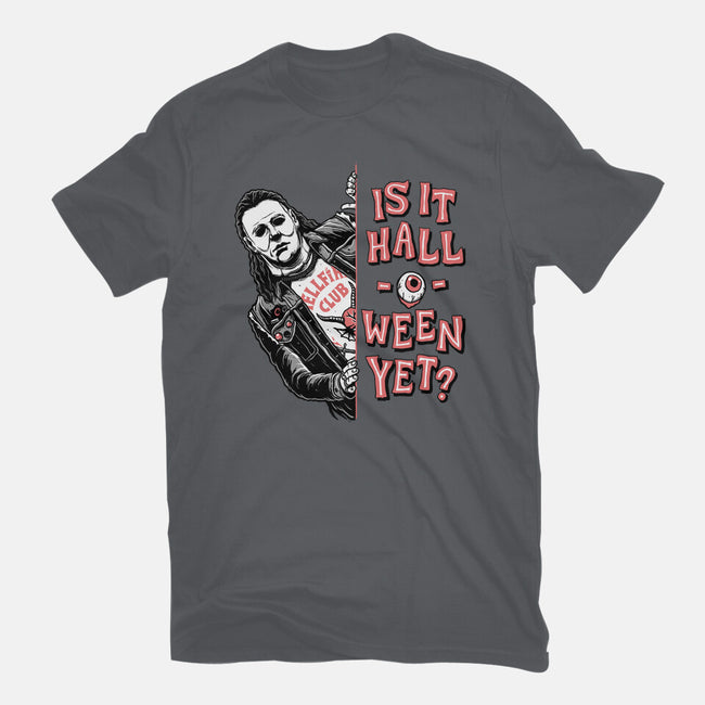 Halloween Yet?-womens basic tee-momma_gorilla