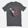 Halloween Yet?-womens basic tee-momma_gorilla