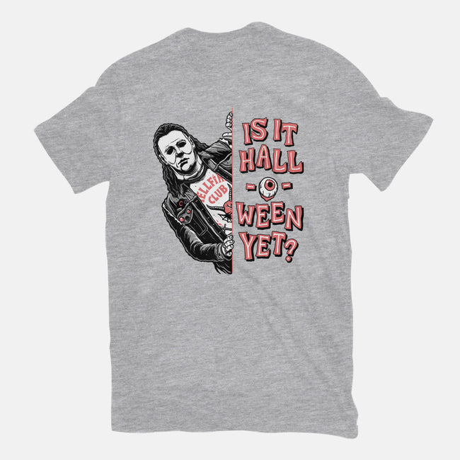 Halloween Yet?-mens basic tee-momma_gorilla