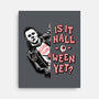 Halloween Yet?-none stretched canvas-momma_gorilla