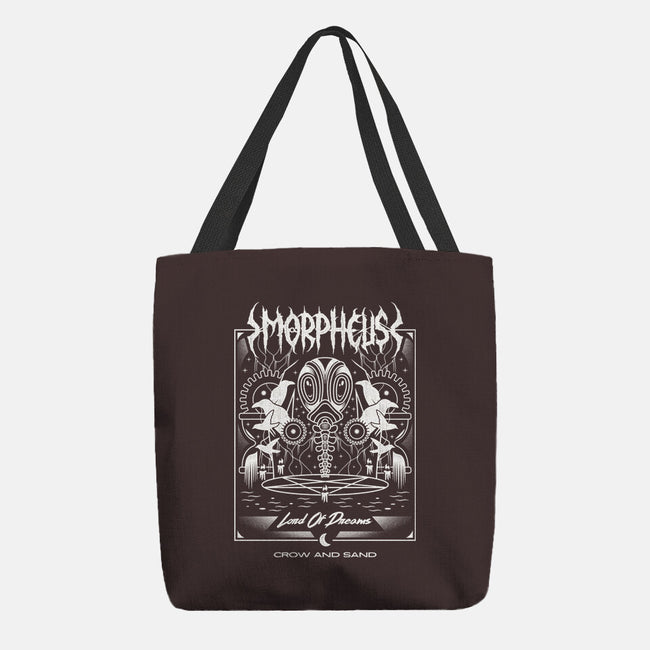 Crow And Sand-none basic tote bag-Logozaste