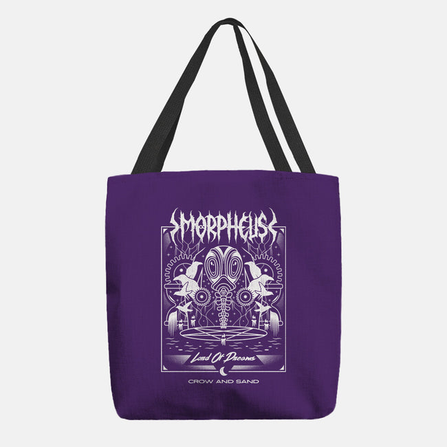 Crow And Sand-none basic tote bag-Logozaste