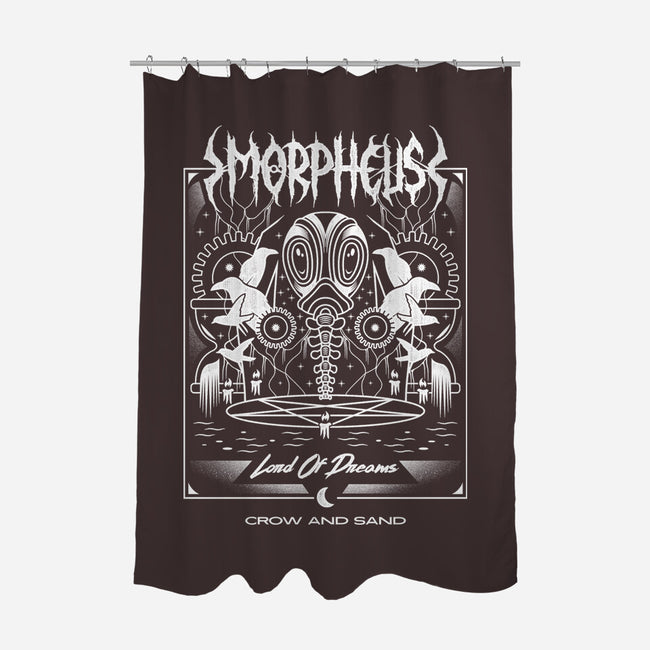 Crow And Sand-none polyester shower curtain-Logozaste