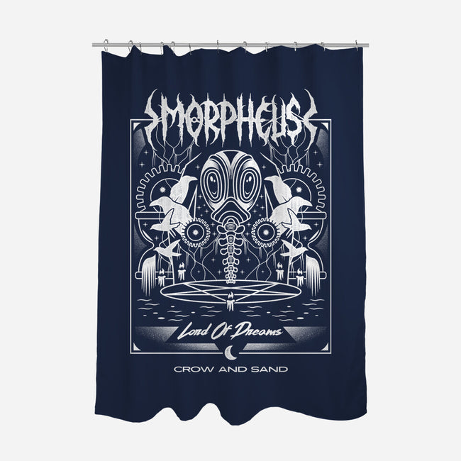 Crow And Sand-none polyester shower curtain-Logozaste