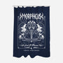 Crow And Sand-none polyester shower curtain-Logozaste